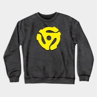 45 RECORD ADAPTER Crewneck Sweatshirt